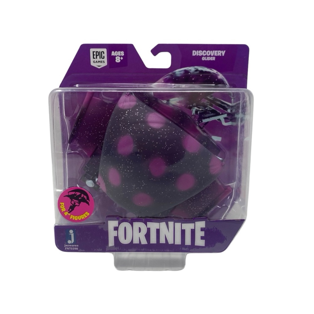 Fortnite Discovery Glider Purple for‎ 4” Action Figures NEW